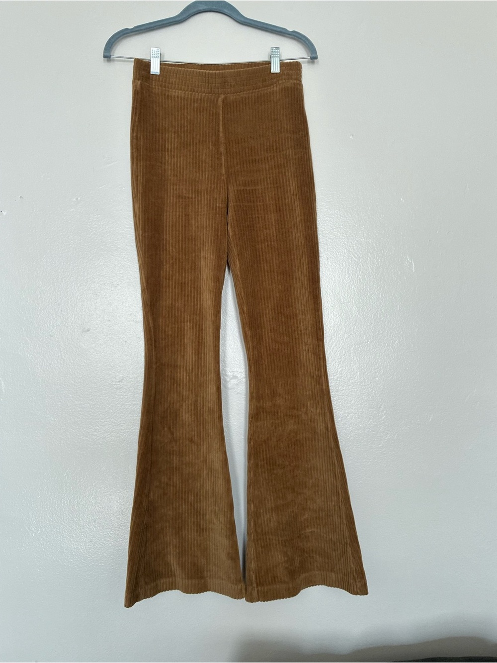 Aerie brown corduroy flare pants